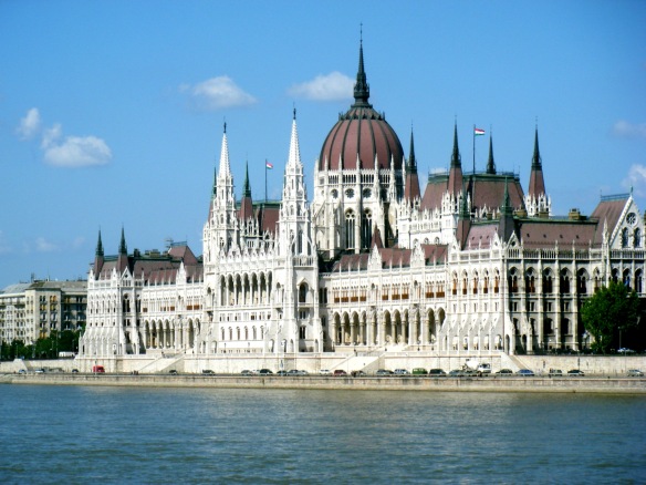 The Budapest Parliament building. One of the photos in my 'Weird angles of buildings' Collection.